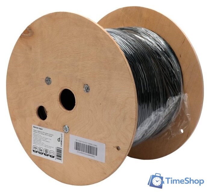 Кабель Cablexpert FPC-5051E-4-CU-OUT (305 м, черный) - Изображение №2 — Интернет-магазин Time-Shop