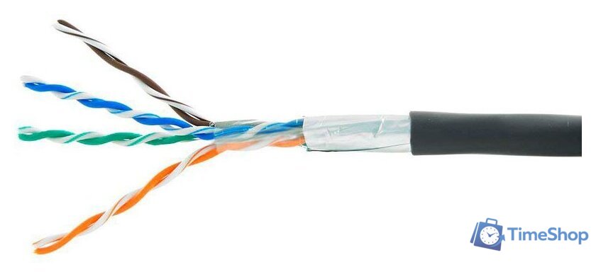 Кабель Cablexpert FPC-5051E-4-CU-OUT (305 м, черный) - Изображение №1 — Интернет-магазин Time-Shop