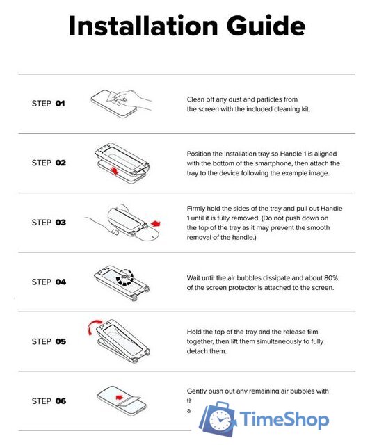 Защитное стекло Ringke Easy Slide 2шт для Galaxy S25 Ultra - Изображение №13 — Интернет-магазин Time-Shop