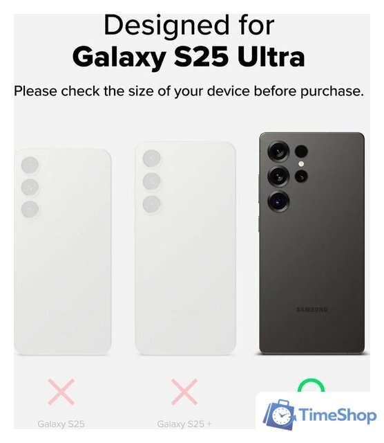 Защитное стекло Ringke Easy Slide 2шт для Galaxy S25 Ultra - Изображение №3 — Интернет-магазин Time-Shop
