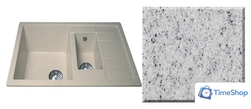 Кухонная мойка Ulgran U-205 (серый) - Изображение №1 — Интернет-магазин Time-Shop