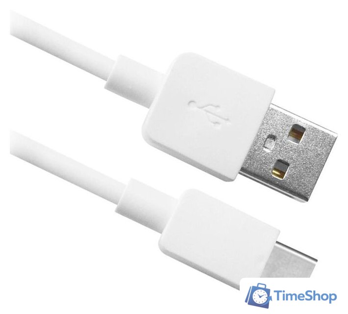 Кабель Defender USB08-01C (белый) - Изображение №1 — Интернет-магазин Time-Shop