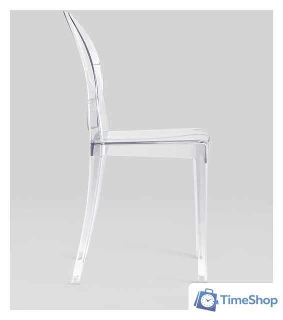 Стул Stool Group Victoria Ghost (пластик, прозрачный) - Изображение №3 — Интернет-магазин Time-Shop