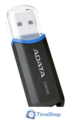 USB Flash ADATA C906 32 Гб Black (AC906-32G-RBK) - Изображение №2 — Интернет-магазин Time-Shop