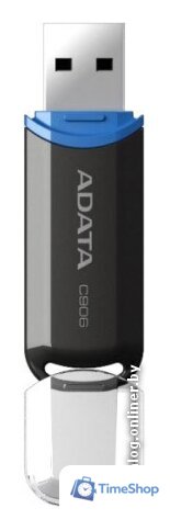 USB Flash ADATA C906 32 Гб Black (AC906-32G-RBK) - Изображение №3 — Интернет-магазин Time-Shop
