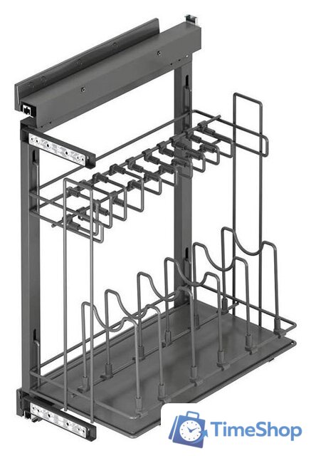 Корзина выкатная Starax S-2880-C (правое крепление, хром) - Изображение №1 — Интернет-магазин Time-Shop