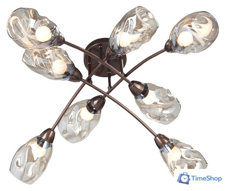 Люстра средней высоты Vitaluce V4925-7/8PL - Изображение №1 — Интернет-магазин Time-Shop