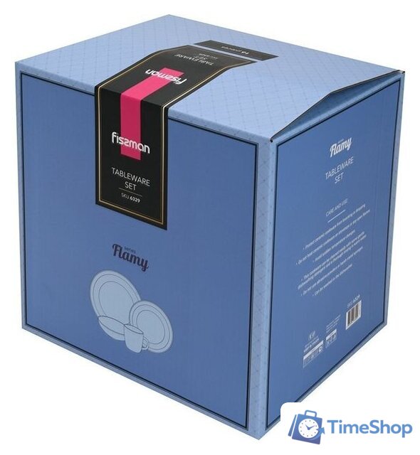 Столовый сервиз Fissman Flamy 6329 - Изображение №7 — Интернет-магазин Time-Shop