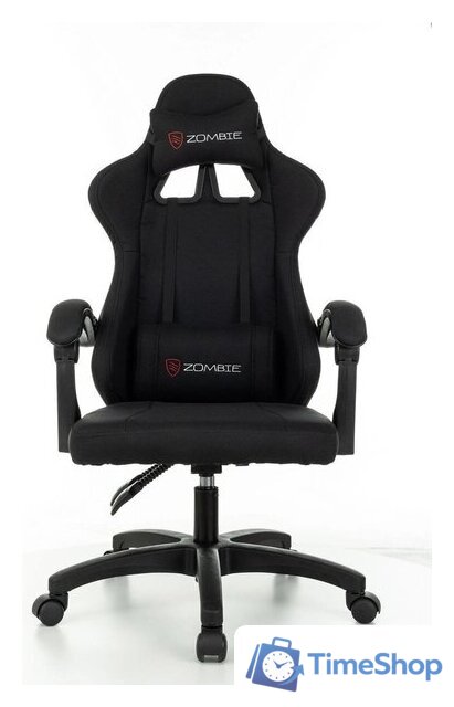 Игровое (геймерское) кресло Бюрократ Zombie Rudger (черный) - Изображение №8 — Интернет-магазин Time-Shop