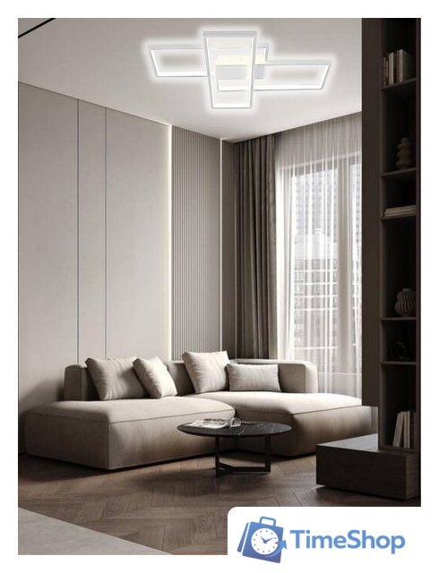 Припотолочная люстра Aitin Pro L71083/3 (белый) - Изображение №5 — Интернет-магазин Time-Shop