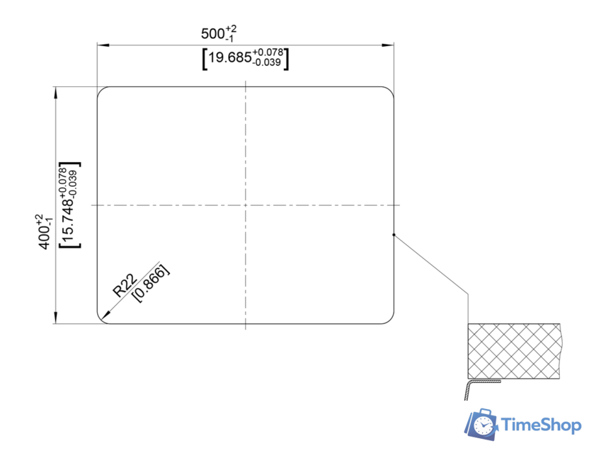Кухонная мойка Blanco Andano 500-U (без клапана-автомата) - Изображение №5 — Интернет-магазин Time-Shop