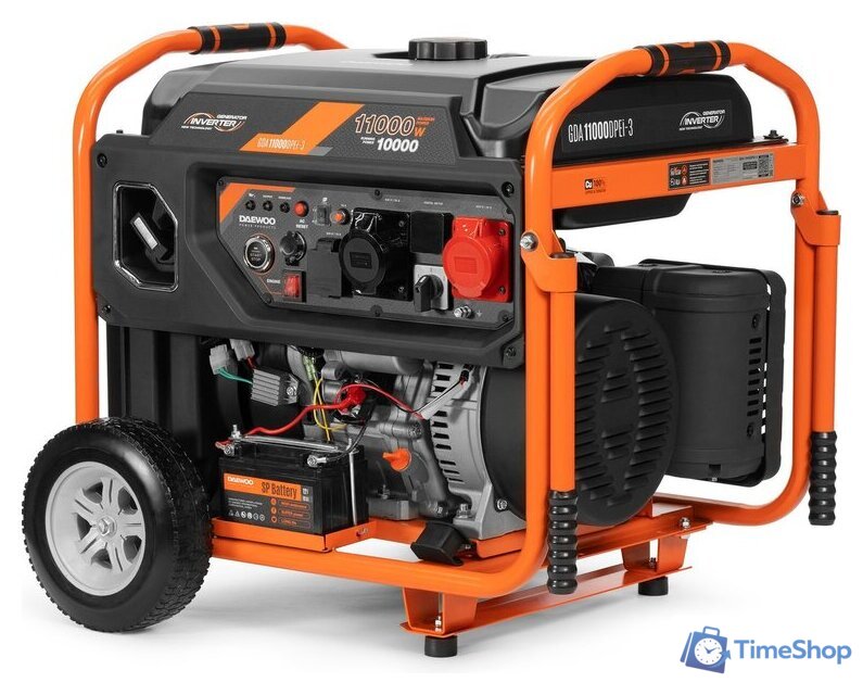 Бензиновый генератор Daewoo Power GDA 11000DPEi-3 - Изображение №3 — Интернет-магазин Time-Shop