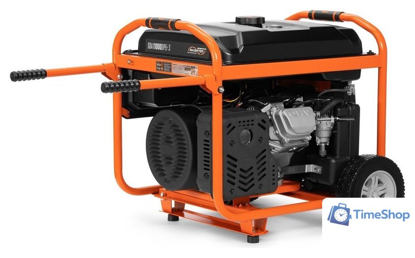 Бензиновый генератор Daewoo Power GDA 11000DPEi-3 - Изображение №4 — Интернет-магазин Time-Shop