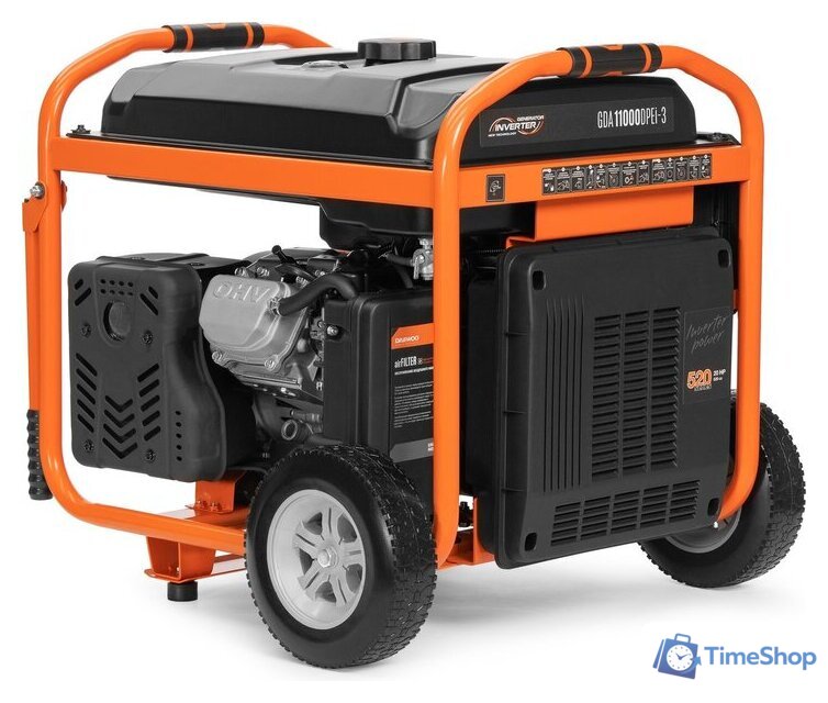 Бензиновый генератор Daewoo Power GDA 11000DPEi-3 - Изображение №2 — Интернет-магазин Time-Shop