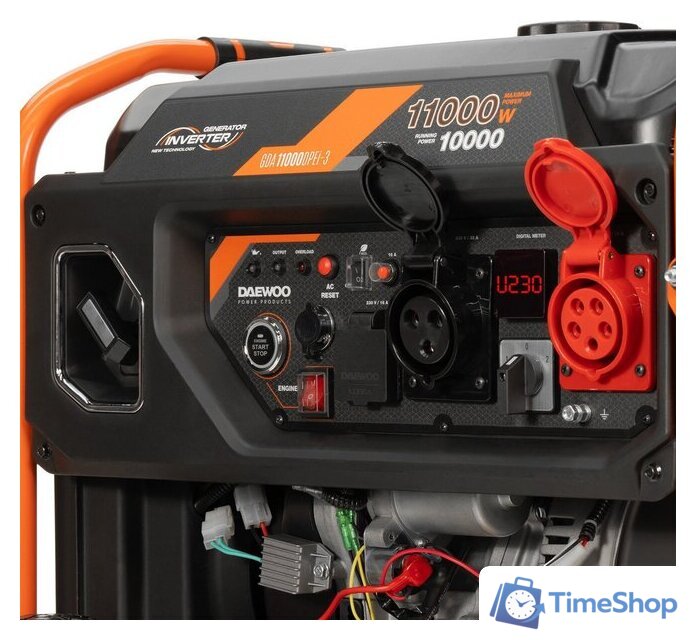 Бензиновый генератор Daewoo Power GDA 11000DPEi-3 - Изображение №10 — Интернет-магазин Time-Shop