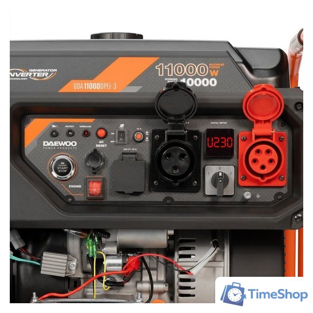 Бензиновый генератор Daewoo Power GDA 11000DPEi-3 - Изображение №9 — Интернет-магазин Time-Shop