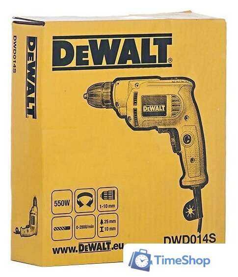 Дрель-шуруповерт DeWalt DWD014S - Изображение №3 — Интернет-магазин Time-Shop
