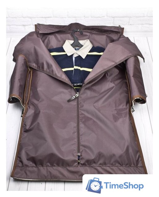 Портплед Carlo Gattini Premium Torino 4037-52 (темно-коричневый) - Изображение №8 — Интернет-магазин Time-Shop