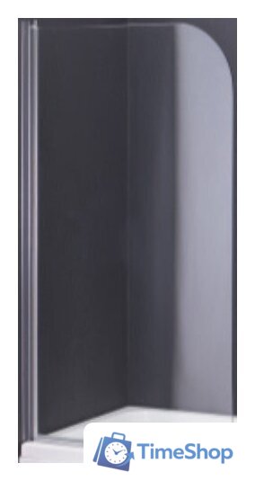 Стеклянная шторка для ванны Saniteco SN-21 140x80 (прозрачное стекло) - Изображение №1 — Интернет-магазин Time-Shop
