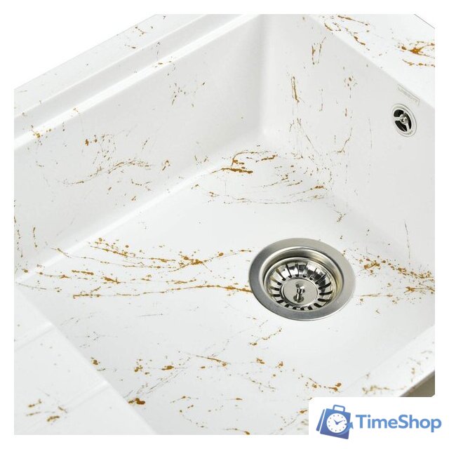 Кухонная мойка Wisent WB28-13 (с сифоном GER013) - Изображение №5 — Интернет-магазин Time-Shop