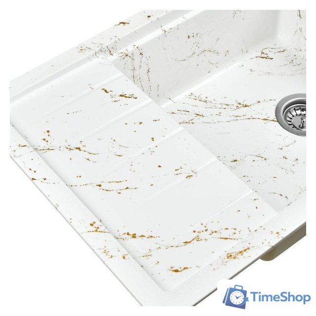 Кухонная мойка Wisent WB28-13 (с сифоном GER013) - Изображение №4 — Интернет-магазин Time-Shop