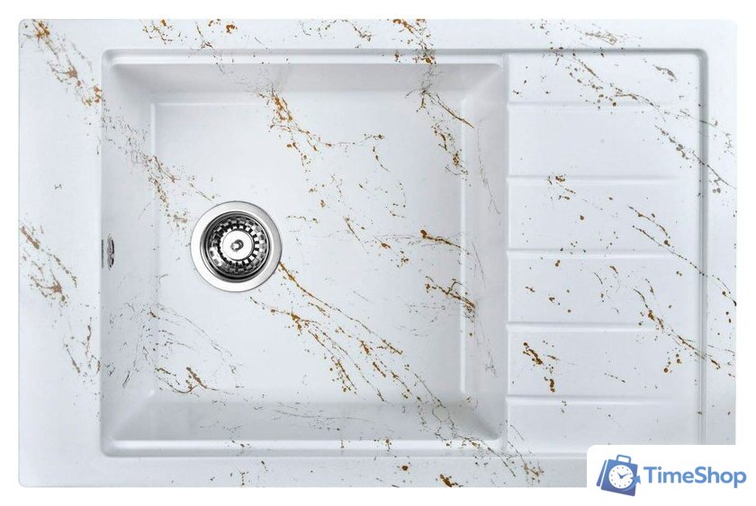 Кухонная мойка Wisent WB28-13 (с сифоном GER013) - Изображение №1 — Интернет-магазин Time-Shop