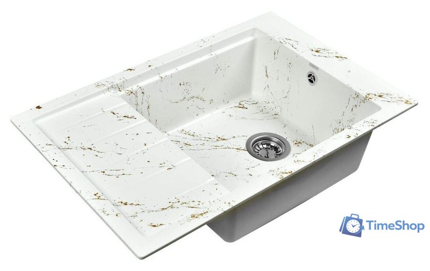 Кухонная мойка Wisent WB28-13 (с сифоном GER013) - Изображение №2 — Интернет-магазин Time-Shop