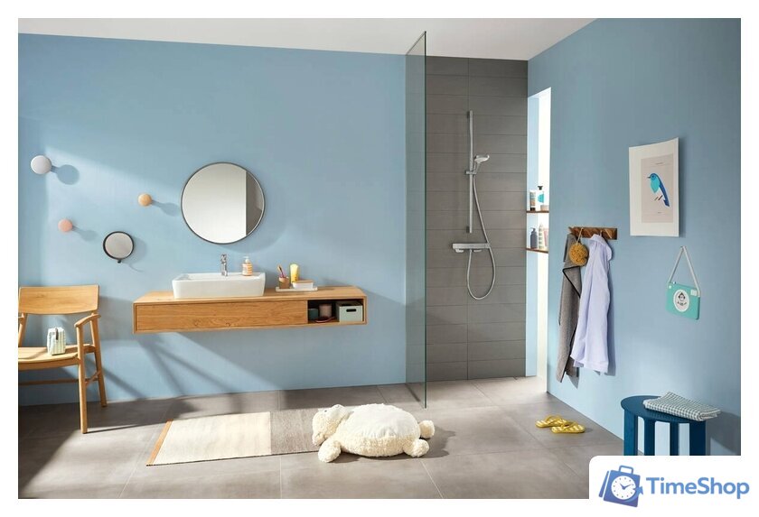 Смеситель Hansgrohe Ecostat E 15773000 - Изображение №3 — Интернет-магазин Time-Shop