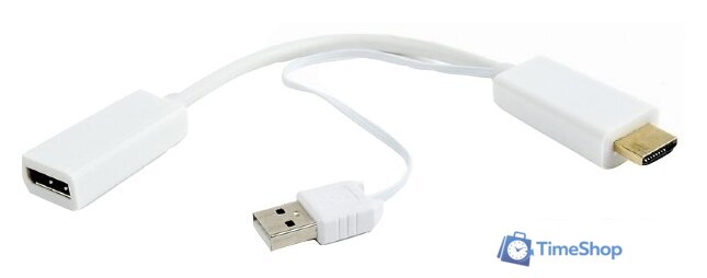 Адаптер Cablexpert DSC-HDMI-DP-W - Изображение №1 — Интернет-магазин Time-Shop