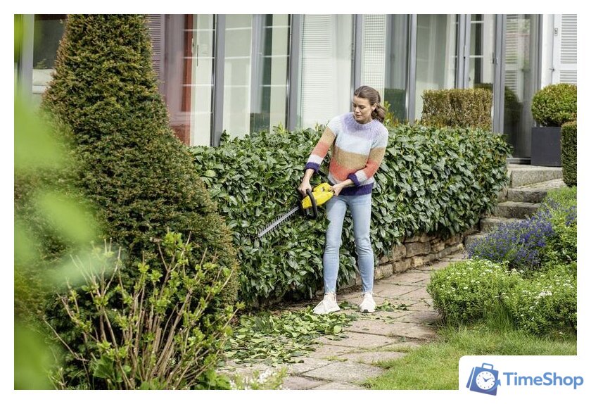 Кусторез Karcher HGE 18-45 (с 1-им АКБ) - Изображение №7 — Интернет-магазин Time-Shop