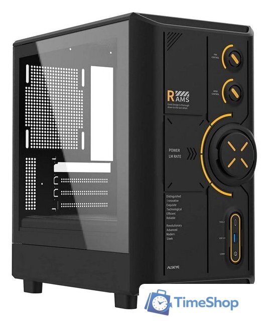 Корпус ALSEYE RAMS 2.0 240 (черный) - Изображение №1 — Интернет-магазин Time-Shop