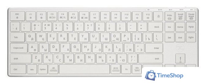 Клавиатура xGhost Blade TKL White Silver - Изображение №1 — Интернет-магазин Time-Shop