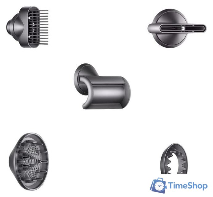 Фен Dyson HD07 Supersonic (с переходником на евровилку, фуксия) - Изображение №2 — Интернет-магазин Time-Shop
