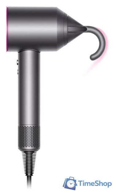 Фен Dyson HD07 Supersonic (с переходником на евровилку, фуксия) - Изображение №4 — Интернет-магазин Time-Shop