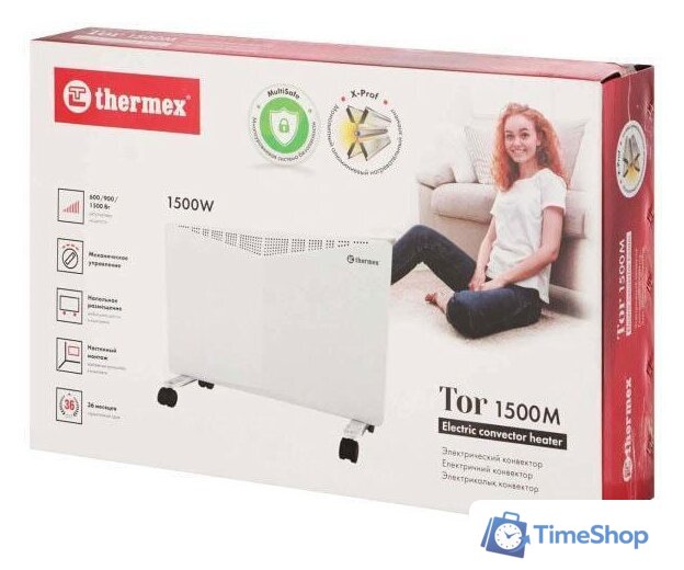 Конвектор Thermex Tor 1500M - Изображение №7 — Интернет-магазин Time-Shop