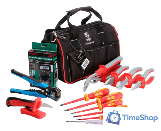 Электромонтажный набор КВТ НИЭ-02 66353 (14 предметов) - Изображение №1 — Интернет-магазин Time-Shop
