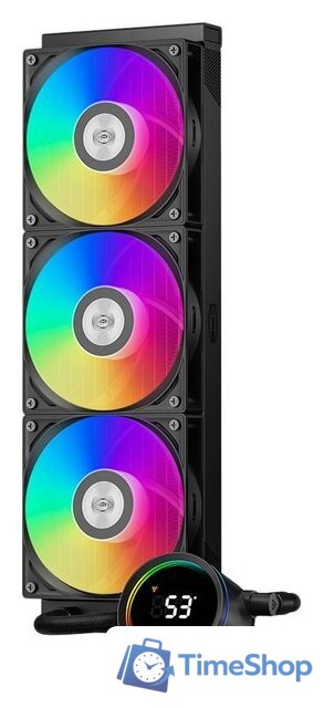 Система жидкостного охлаждения для процессора PCCooler DA360 Pro ARGB Digital (черный) - Изображение №1 — Интернет-магазин Time-Shop