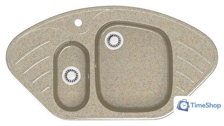 Кухонная мойка MARRBAXX Карельский камень модель 23/Q5 F023Q005 (песочный) - Изображение №1 — Интернет-магазин Time-Shop