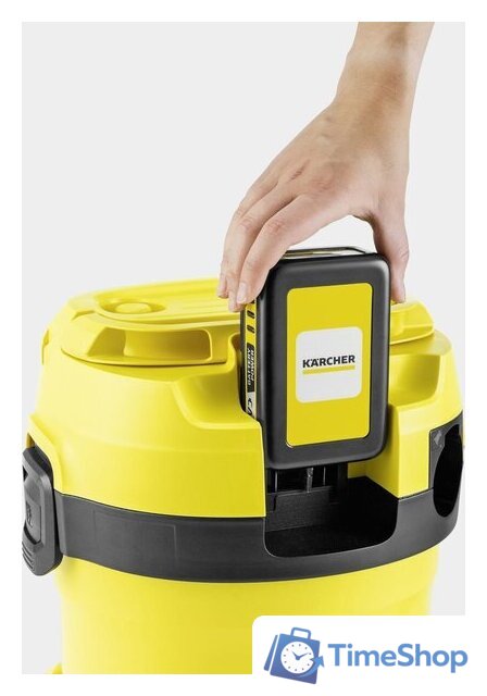 Пылесос Karcher WD 2-18 Battery Set [1.628-501.0] - Изображение №4 — Интернет-магазин Time-Shop
