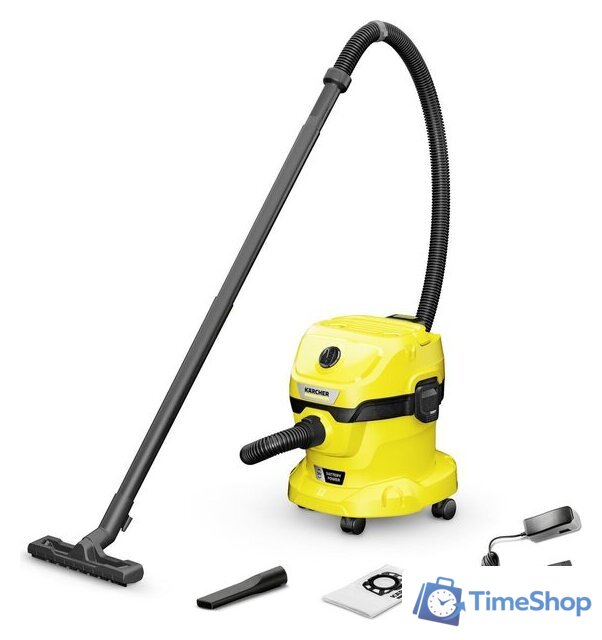 Пылесос Karcher WD 2-18 Battery Set [1.628-501.0] - Изображение №1 — Интернет-магазин Time-Shop