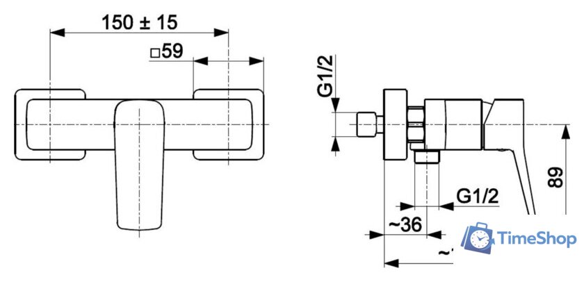 Смеситель Armatura Kfa Malaga 4526-010-00 - Изображение №2 — Интернет-магазин Time-Shop