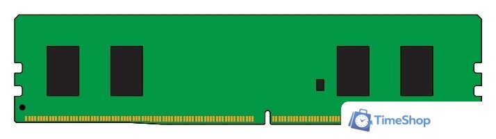 Оперативная память Kingston ValueRAM 8GB DDR4 PC4-25600 KVR32N22S6/8 - Изображение №1 — Интернет-магазин Time-Shop