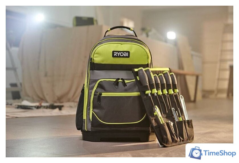 Рюкзак для инструментов Ryobi RSSBP1 5132005343 - Изображение №7 — Интернет-магазин Time-Shop
