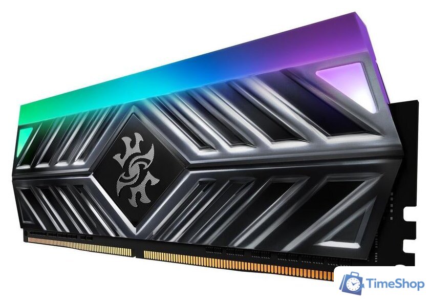 Оперативная память ADATA XPG Spectrix D41 RGB 2x16GB DDR4 PC4-25600 AX4U320016G16A-DT41 - Изображение №3 — Интернет-магазин Time-Shop