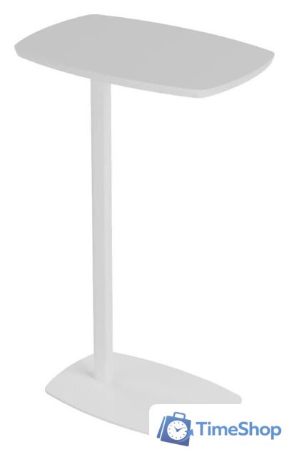 Приставной столик Калифорния мебель Дей (белый) - Изображение №1 — Интернет-магазин Time-Shop