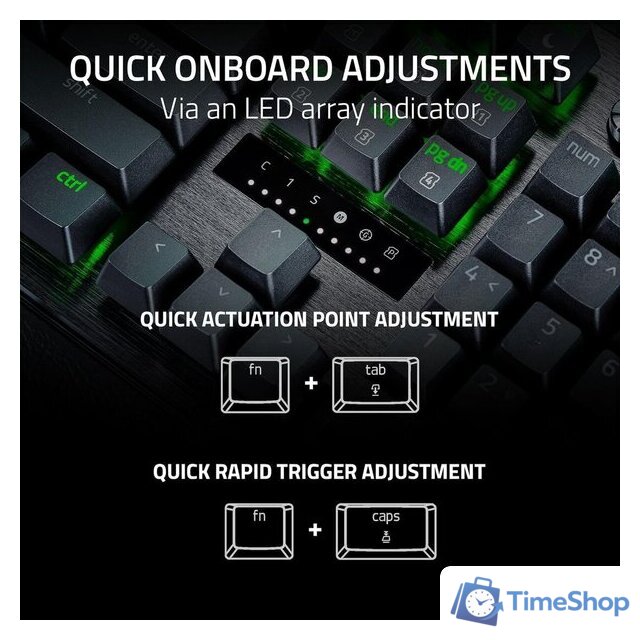 Клавиатура Razer Huntsman V3 Pro (нет кириллицы) - Изображение №4 — Интернет-магазин Time-Shop