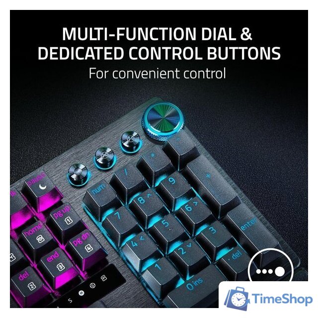 Клавиатура Razer Huntsman V3 Pro (нет кириллицы) - Изображение №6 — Интернет-магазин Time-Shop