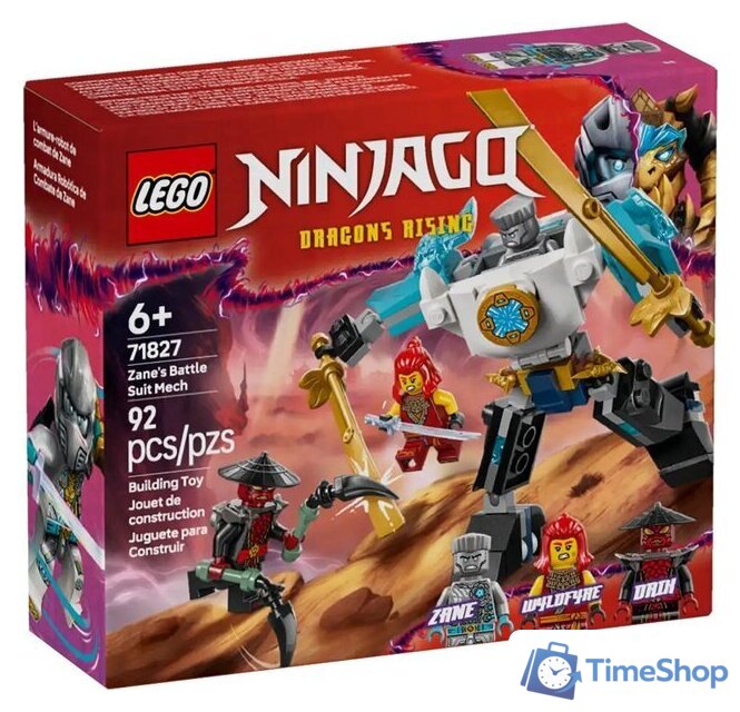 Конструктор LEGO Ninjago 71827 Боевой робот Зейна в броне - Изображение №1 — Интернет-магазин Time-Shop