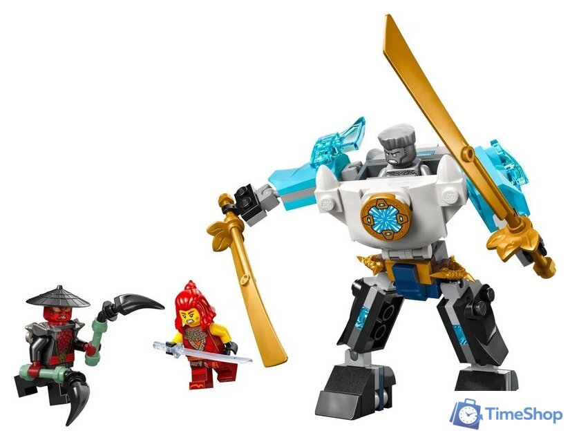 Конструктор LEGO Ninjago 71827 Боевой робот Зейна в броне - Изображение №4 — Интернет-магазин Time-Shop
