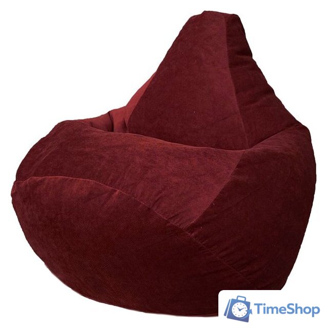 Кресло-мешок Flagman Груша Мега Г3.5-743 Verona 743 (Bordo) - Изображение №1 — Интернет-магазин Time-Shop